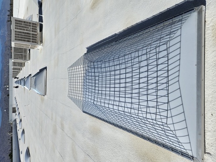Curb-mounted acrylic dome skylight for warehouse and commercial roofs